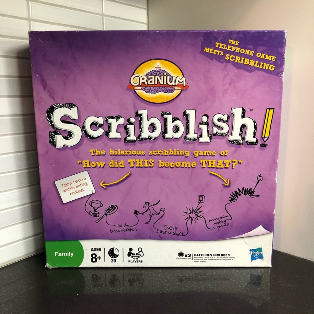 Cranium Scribblish board game